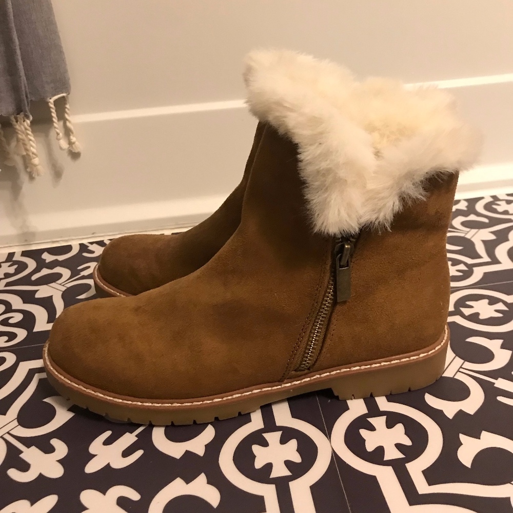 Faux Fur Boots